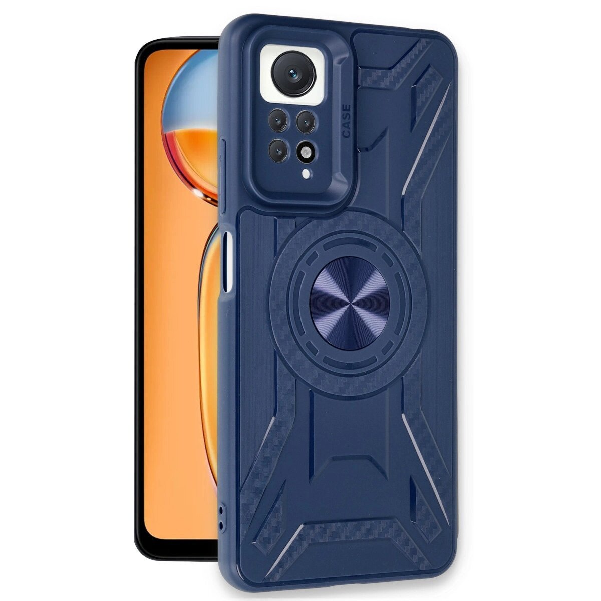 Xiaomi Redmi Note 12 Pro 4g Kılıf Lincoln Silikon - Lacivert Xiaomi Redmi Note 12 Pro 4g Kılıf Lincoln Silikon - Lacivert