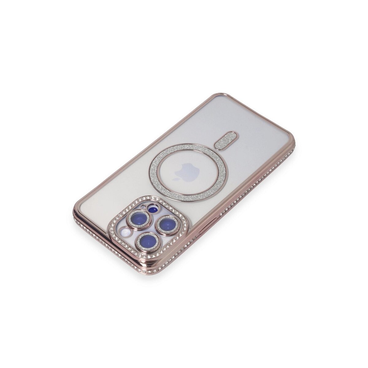 Apple İphone 15 Pro Max Kılıf Joke Simli Magneticsafe Kılıf - Pembe Apple İphone 15 Pro Max Kılıf Joke Simli Magneticsafe Kılıf - Pembe