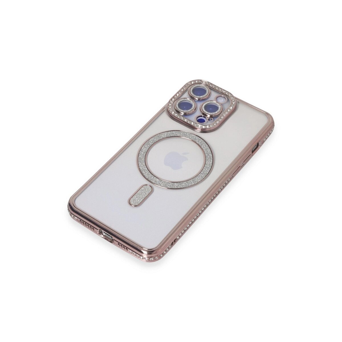 Apple İphone 15 Pro Max Kılıf Joke Simli Magneticsafe Kılıf - Pembe Apple İphone 15 Pro Max Kılıf Joke Simli Magneticsafe Kılıf - Pembe