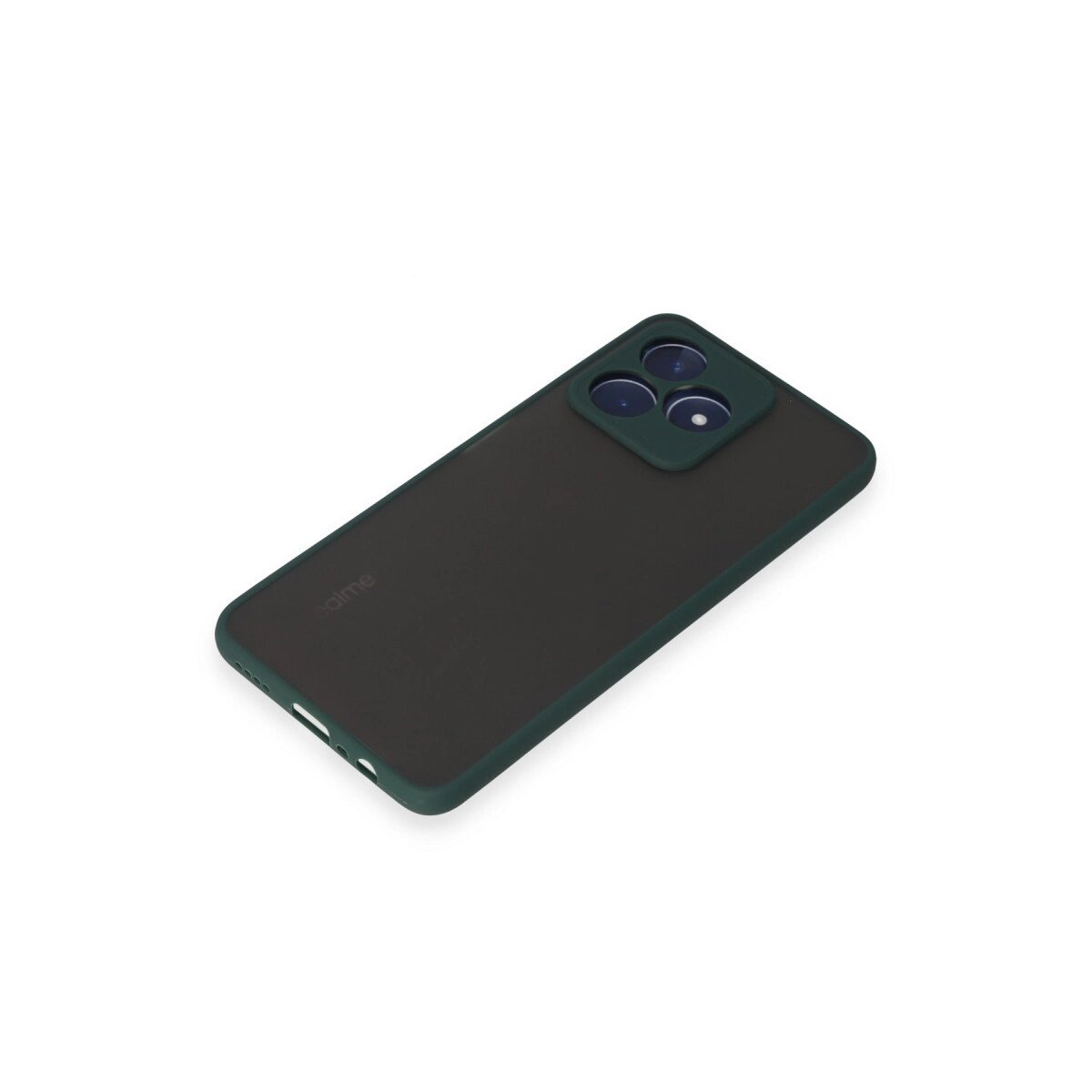 Realme C53 Kılıf Montreal Silikon Kapak - Yeşil Realme C53 Kılıf Montreal Silikon Kapak - Yeşil