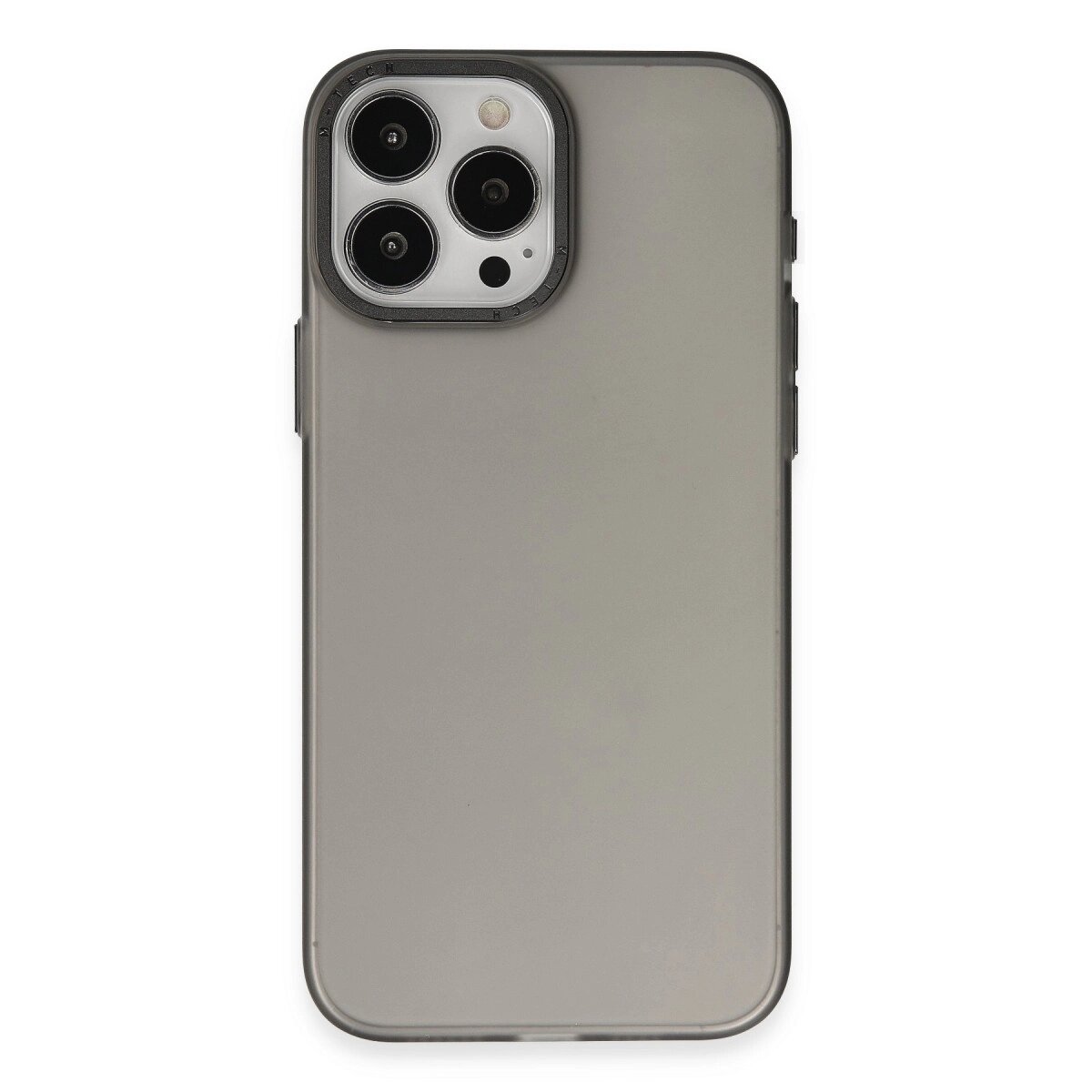 Apple İphone 15 Pro Kılıf Modos Metal Kapak - Siyah Apple İphone 15 Pro Kılıf Modos Metal Kapak - Siyah