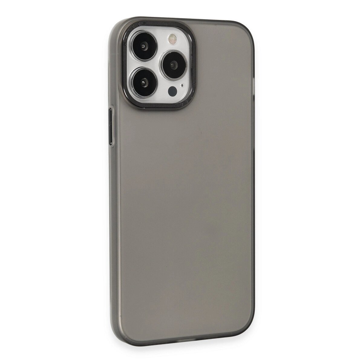 Apple İphone 15 Pro Kılıf Modos Metal Kapak - Siyah Apple İphone 15 Pro Kılıf Modos Metal Kapak - Siyah
