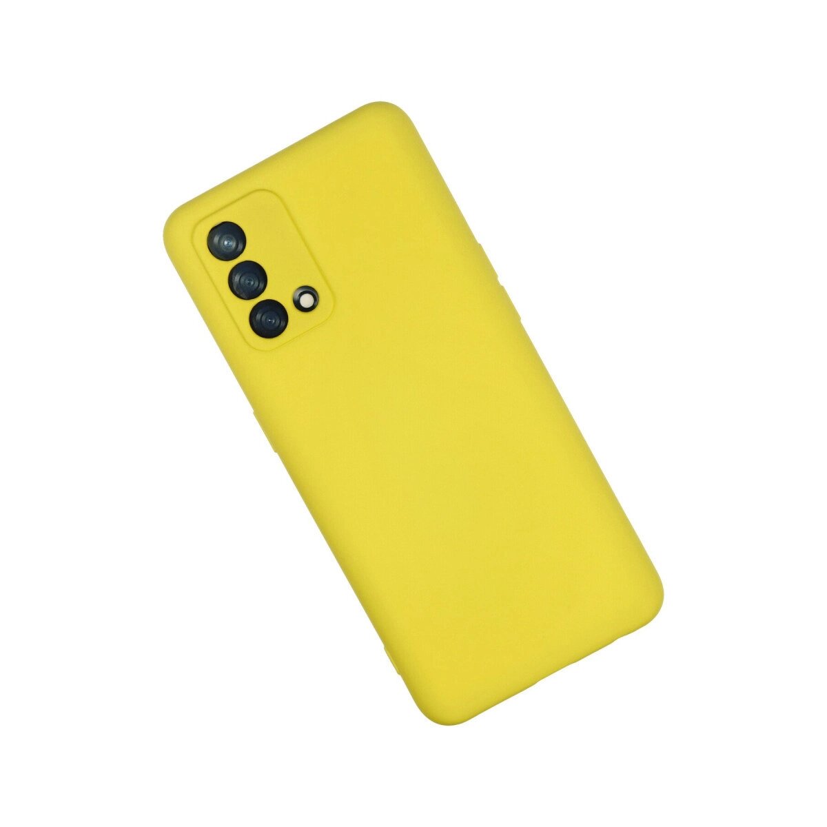 Oppo A74 4g Kılıf Nano İçi Kadife Silikon - Sarı Oppo A74 4g Kılıf Nano İçi Kadife Silikon - Sarı
