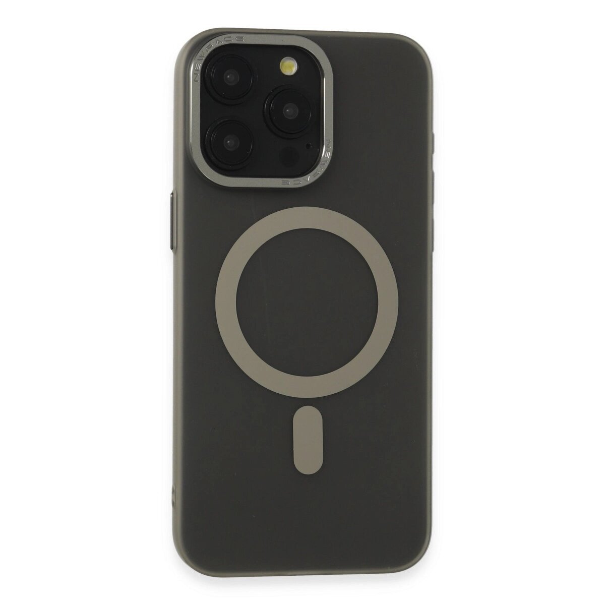 Apple İphone 15 Pro Max Kılıf Lodos Magneticsafe Mat Kapak - Titan Gri Apple İphone 15 Pro Max Kılıf Lodos Magneticsafe Mat Kapak - Titan Gri