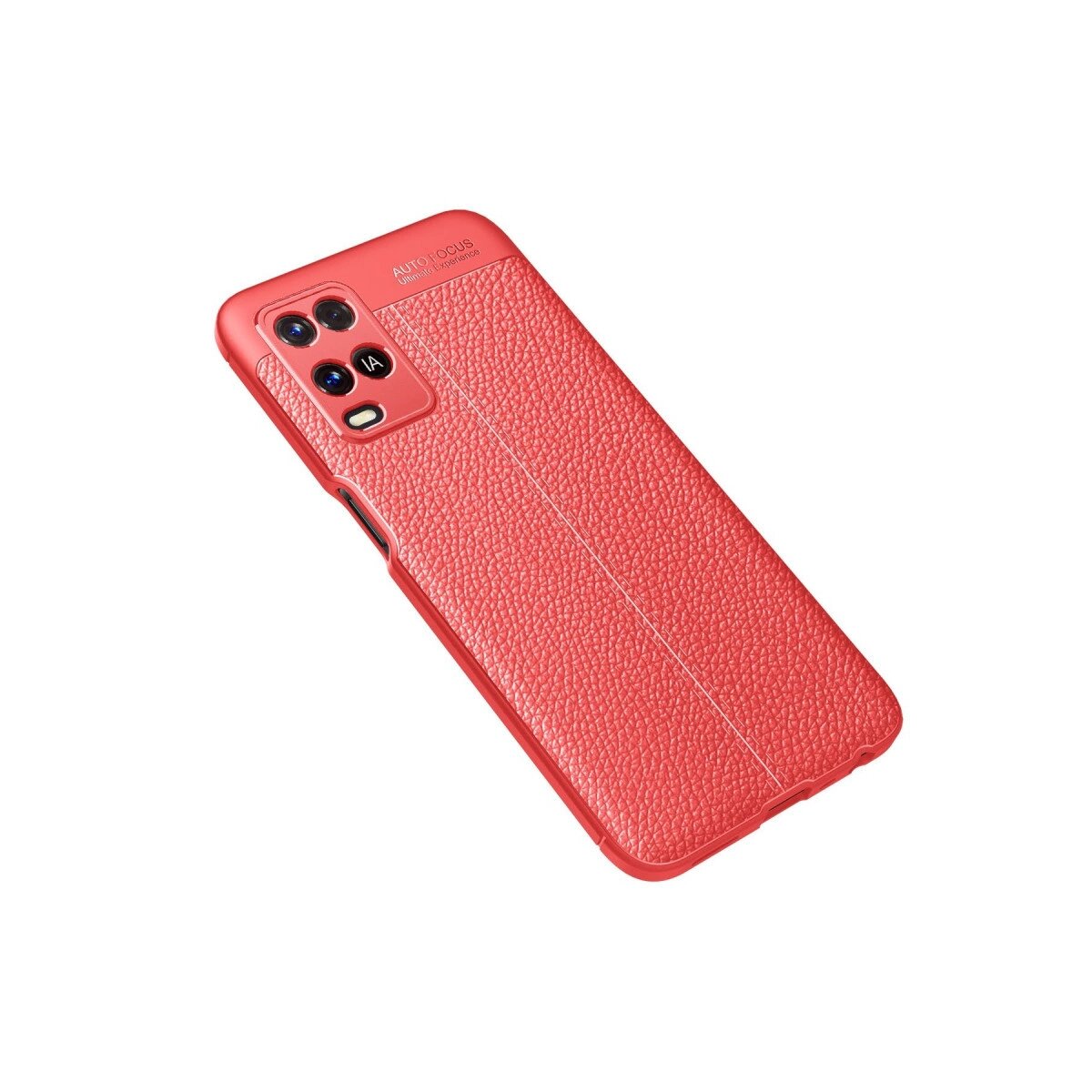 Oppo A54 4g Kılıf Auto Focus Kapak - Kırmızı Oppo A54 4g Kılıf Auto Focus Kapak - Kırmızı