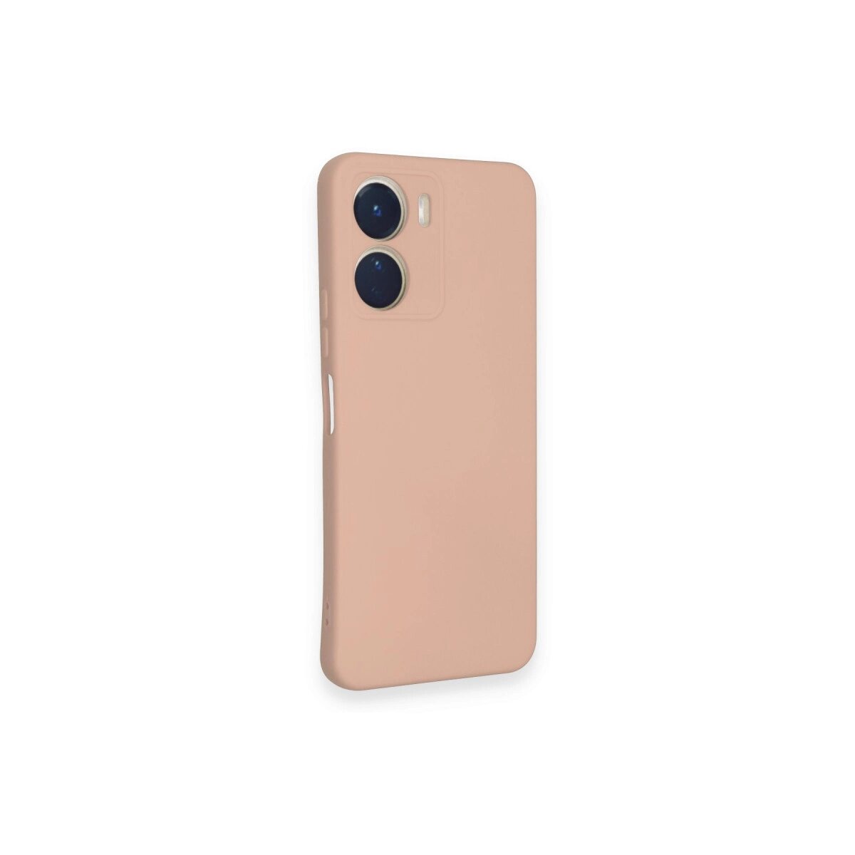 Vivo Y16 Kılıf Nano İçi Kadife Silikon - Pudra Vivo Y16 Kılıf Nano İçi Kadife Silikon - Pudra