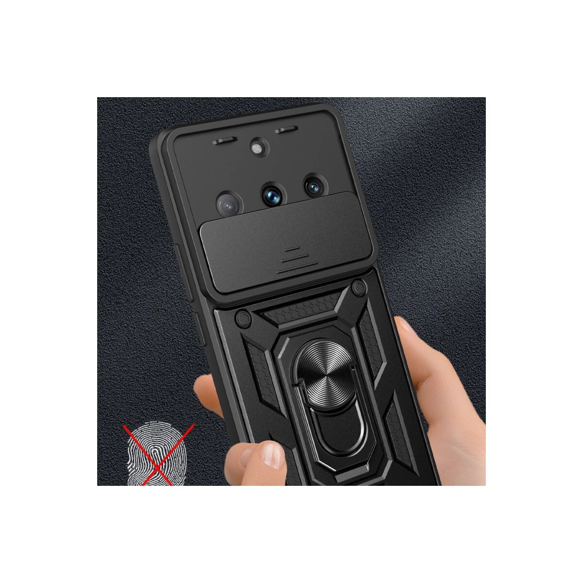 Realme 11 Pro Kılıf Pars Lens Yüzüklü Silikon - Lacivert Realme 11 Pro Kılıf Pars Lens Yüzüklü Silikon - Lacivert