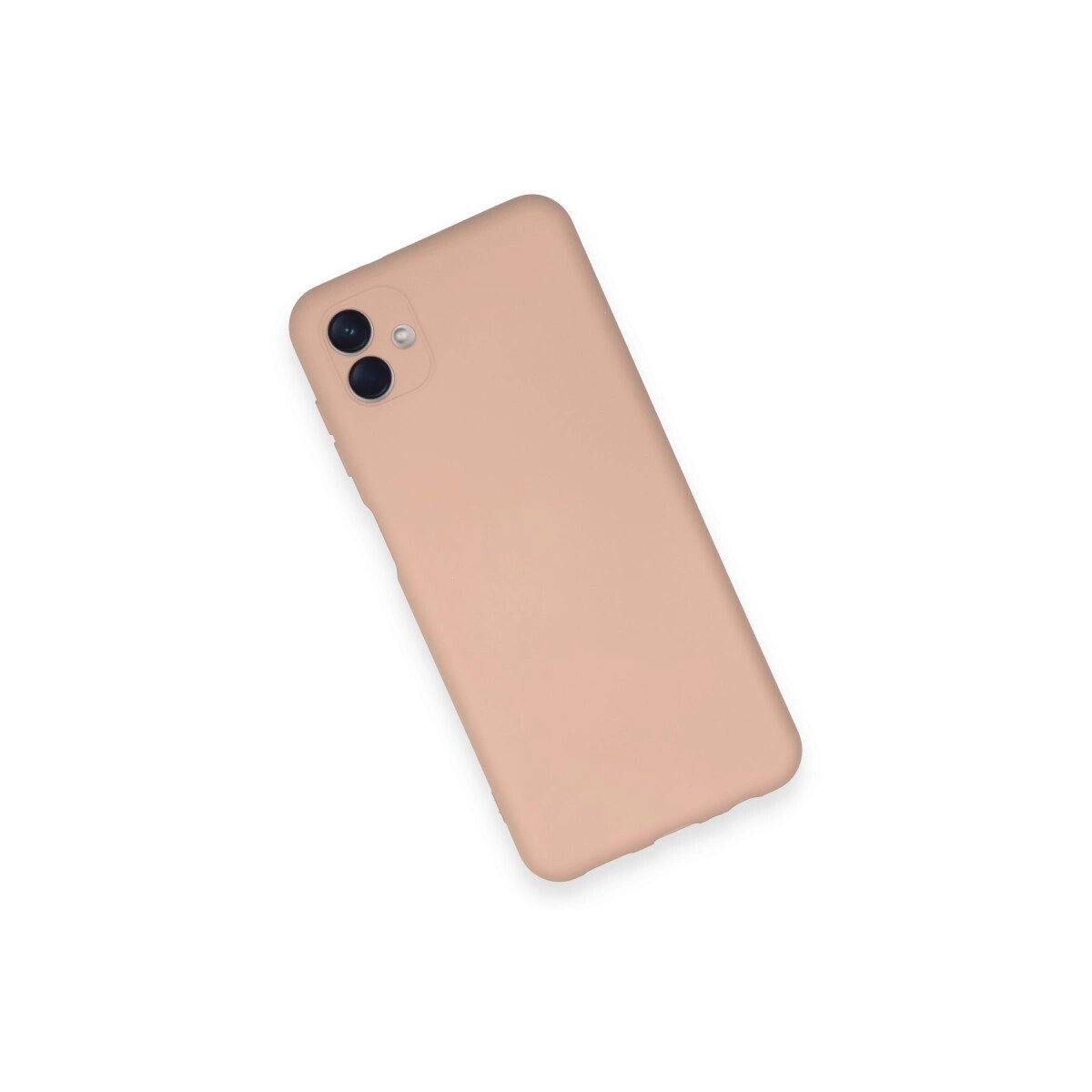 Samsung Galaxy A04 Kılıf Nano İçi Kadife Silikon - Pudra Samsung Galaxy A04 Kılıf Nano İçi Kadife Silikon - Pudra