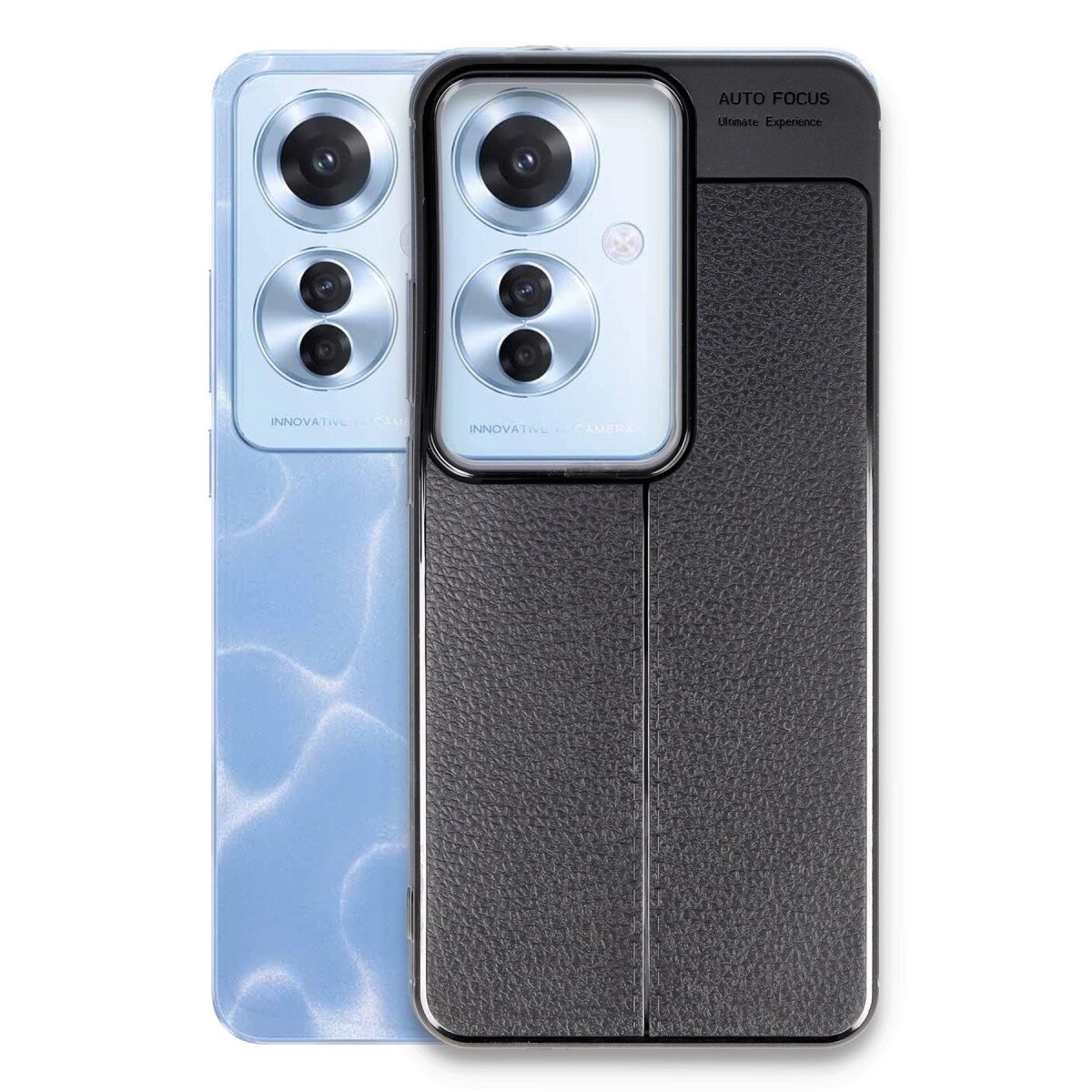 Oppo Reno 11f Kılıf Auto Focus Kapak - Siyah Oppo Reno 11f Kılıf Auto Focus Kapak - Siyah