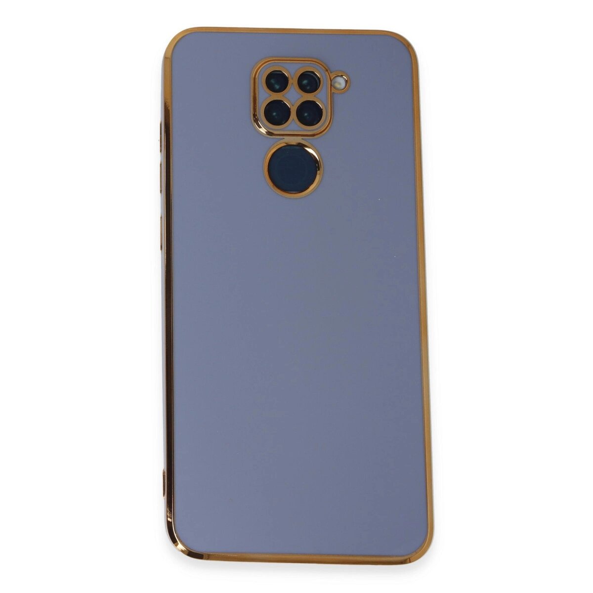 Xiaomi Redmi Note 9 Kılıf Volet Silikon - Mavi Xiaomi Redmi Note 9 Kılıf Volet Silikon - Mavi