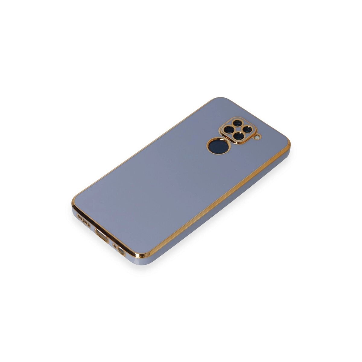 Xiaomi Redmi Note 9 Kılıf Volet Silikon - Mavi Xiaomi Redmi Note 9 Kılıf Volet Silikon - Mavi