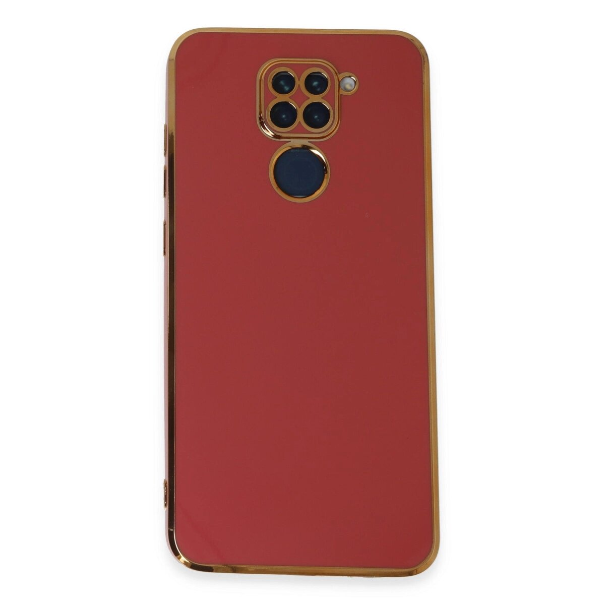 Xiaomi Redmi Note 9 Kılıf Volet Silikon - Kırmızı Xiaomi Redmi Note 9 Kılıf Volet Silikon - Kırmızı