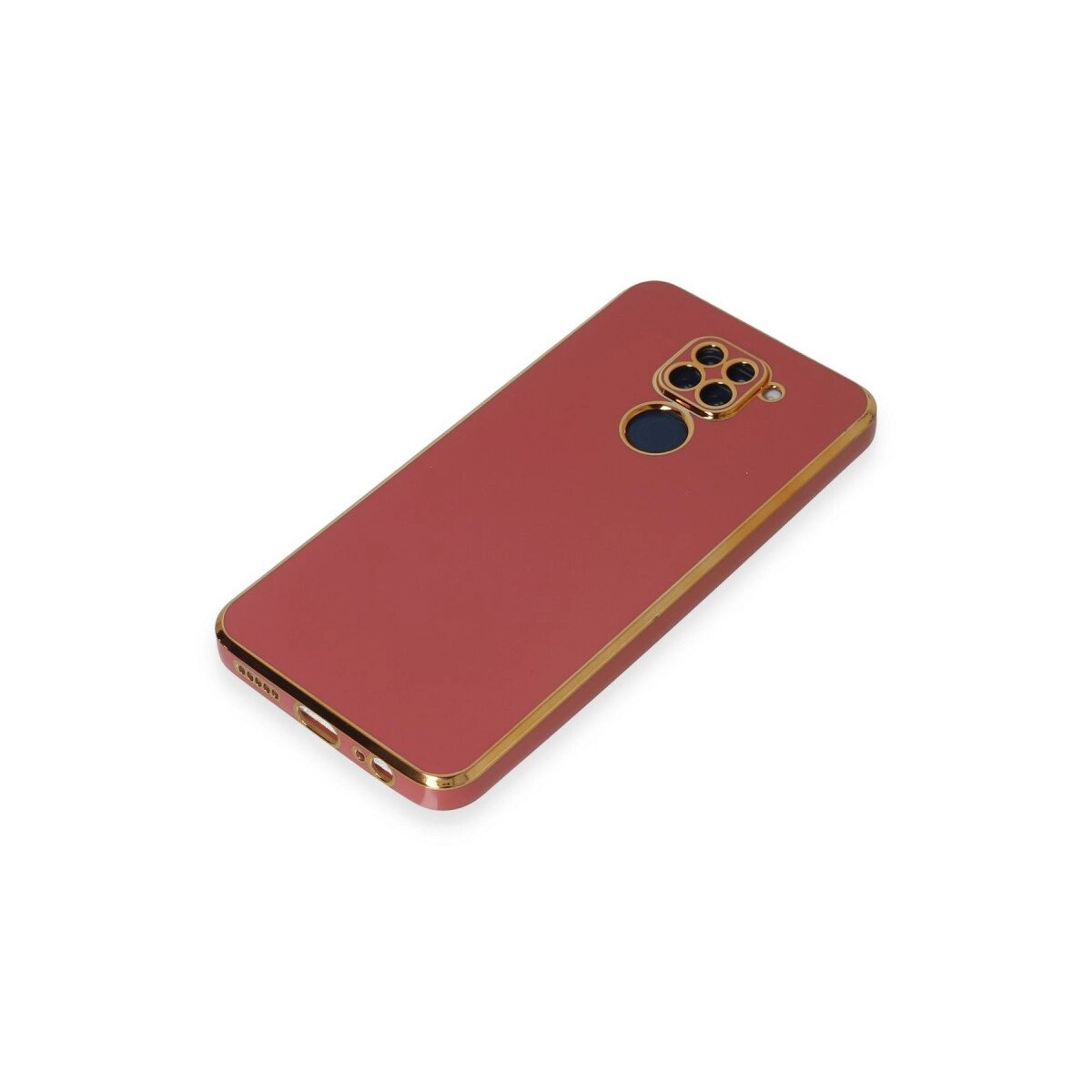 Xiaomi Redmi Note 9 Kılıf Volet Silikon - Kırmızı Xiaomi Redmi Note 9 Kılıf Volet Silikon - Kırmızı