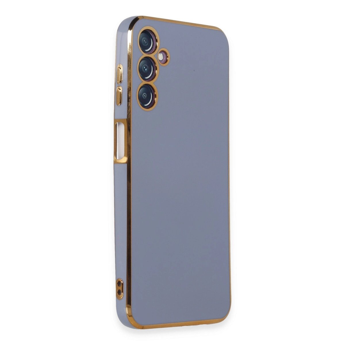 Samsung Galaxy M14 5g Kılıf Volet Silikon - Mavi Samsung Galaxy M14 5g Kılıf Volet Silikon - Mavi