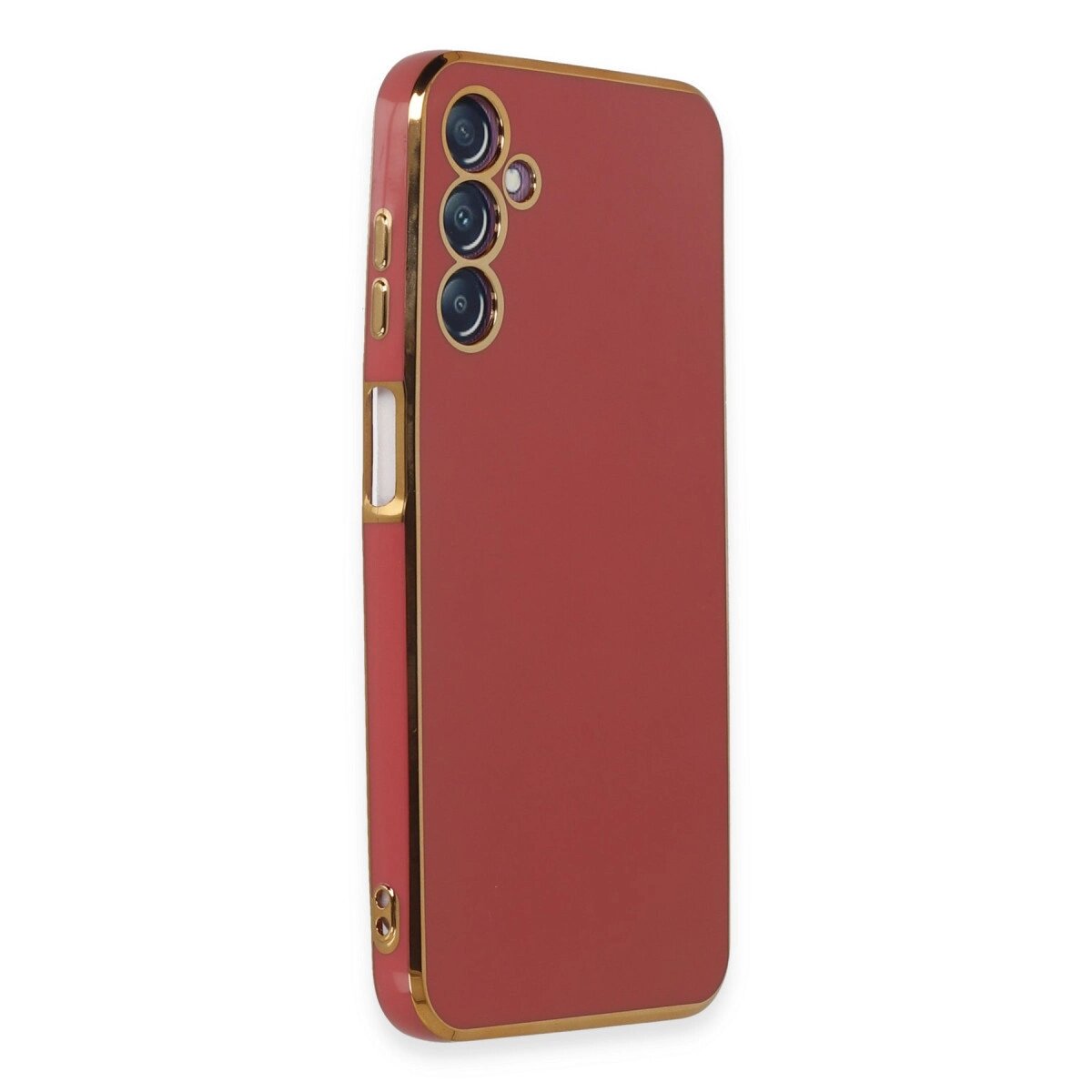 Samsung Galaxy M14 5g Kılıf Volet Silikon - Kırmızı