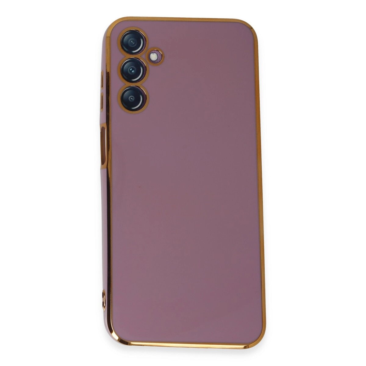 Samsung Galaxy M14 5g Kılıf Volet Silikon - Mor Samsung Galaxy M14 5g Kılıf Volet Silikon - Mor