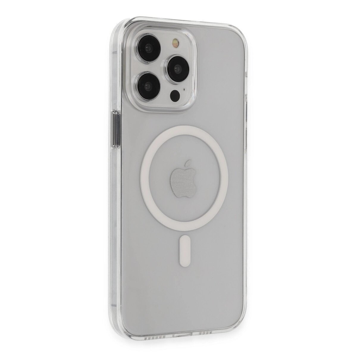 Apple İphone 15 Pro Max Kılıf Tron Şeffaf Magsafe Kapak - Şeffaf Apple İphone 15 Pro Max Kılıf Tron Şeffaf Magsafe Kapak - Şeffaf