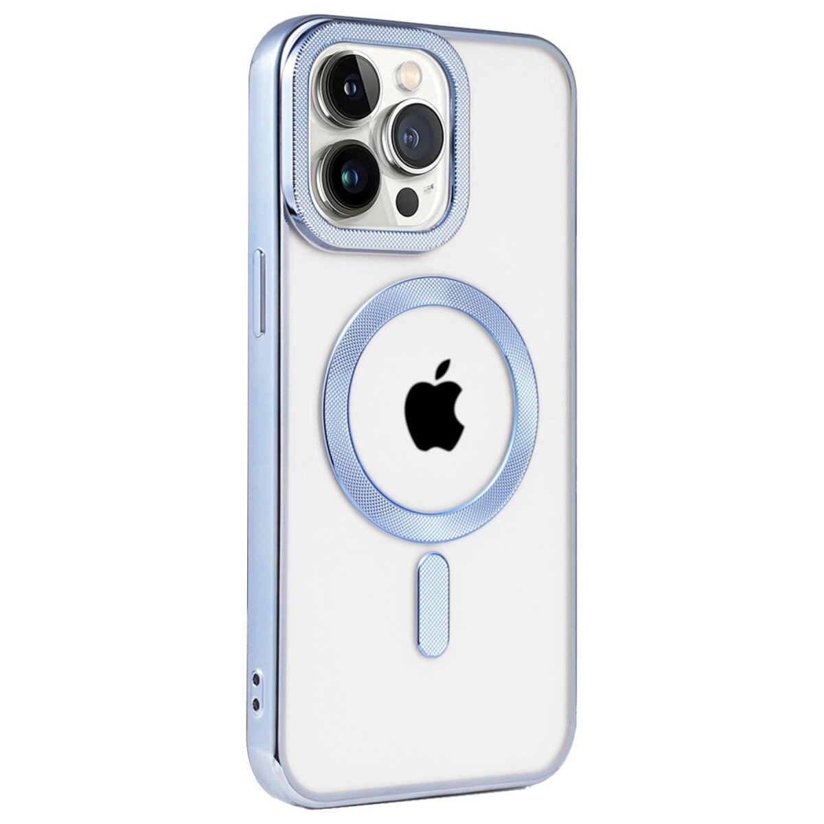 Apple İphone 14 Pro Kılıf Kronos Magsafe Kapak - Sierra Blue Apple İphone 14 Pro Kılıf Kronos Magsafe Kapak - Sierra Blue