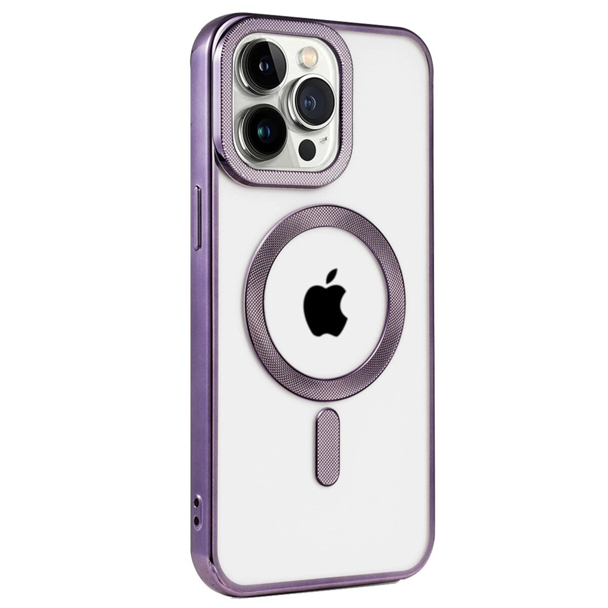 Apple İphone 14 Pro Kılıf Kronos Magsafe Kapak - Derin Mor Apple İphone 14 Pro Kılıf Kronos Magsafe Kapak - Derin Mor