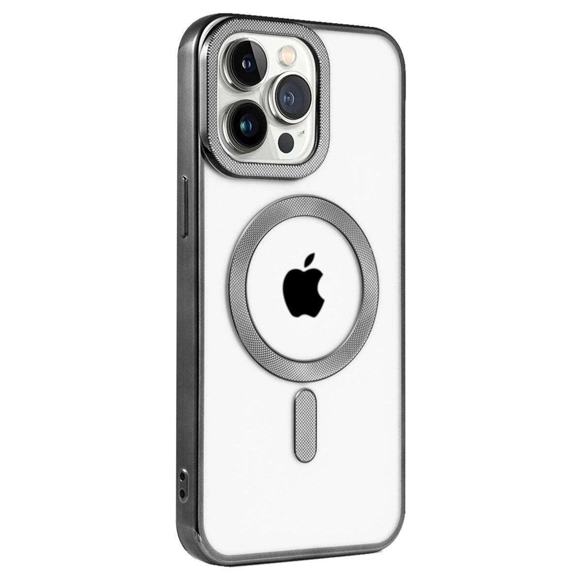 Apple İphone 14 Pro Max Kılıf Kronos Magsafe Kapak - Siyah Apple İphone 14 Pro Max Kılıf Kronos Magsafe Kapak - Siyah