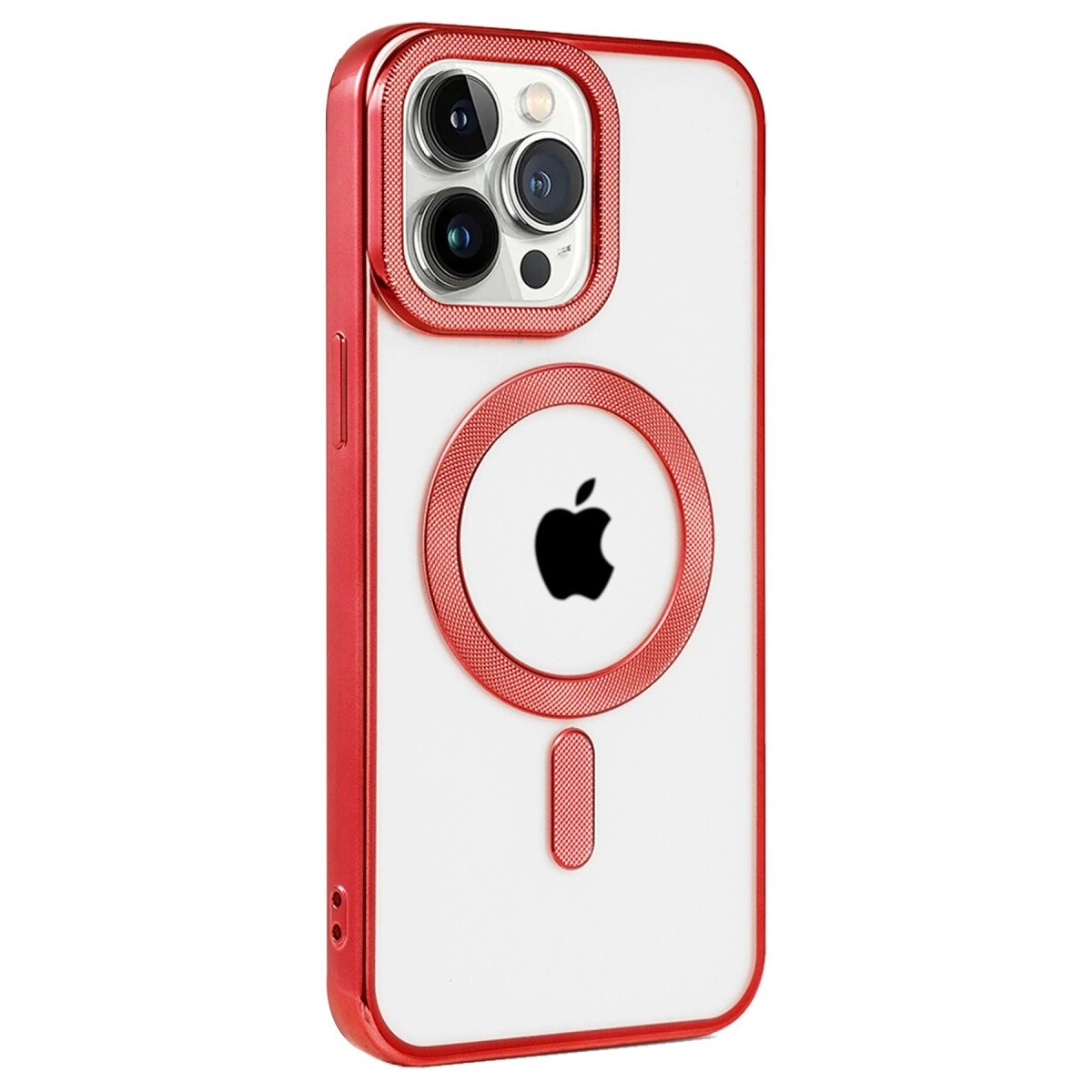 Apple İphone 14 Pro Max Kılıf Kronos Magsafe Kapak - Kırmızı Apple İphone 14 Pro Max Kılıf Kronos Magsafe Kapak - Kırmızı