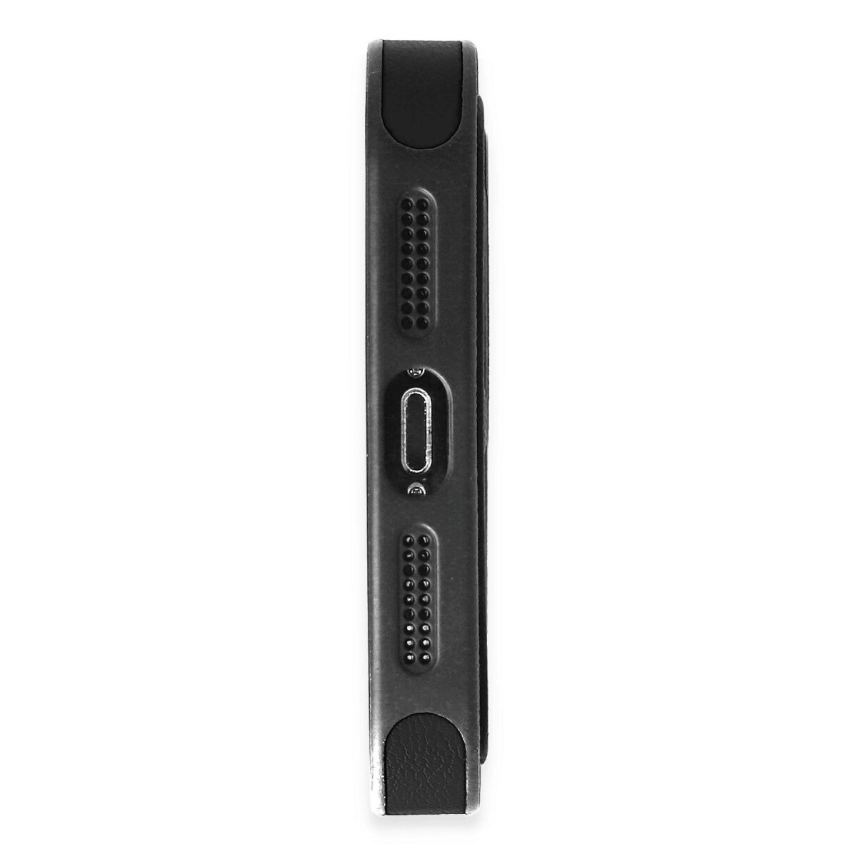 Apple İphone 15 Pro Max Kılıf Ozzi Magsafe Deri Kapak - Siyah Apple İphone 15 Pro Max Kılıf Ozzi Magsafe Deri Kapak - Siyah