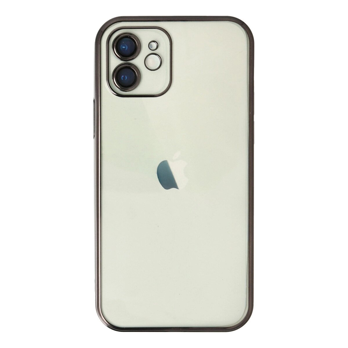 Apple İphone 12 Kılıf Razer Lensli Silikon - Siyah Apple İphone 12 Kılıf Razer Lensli Silikon - Siyah