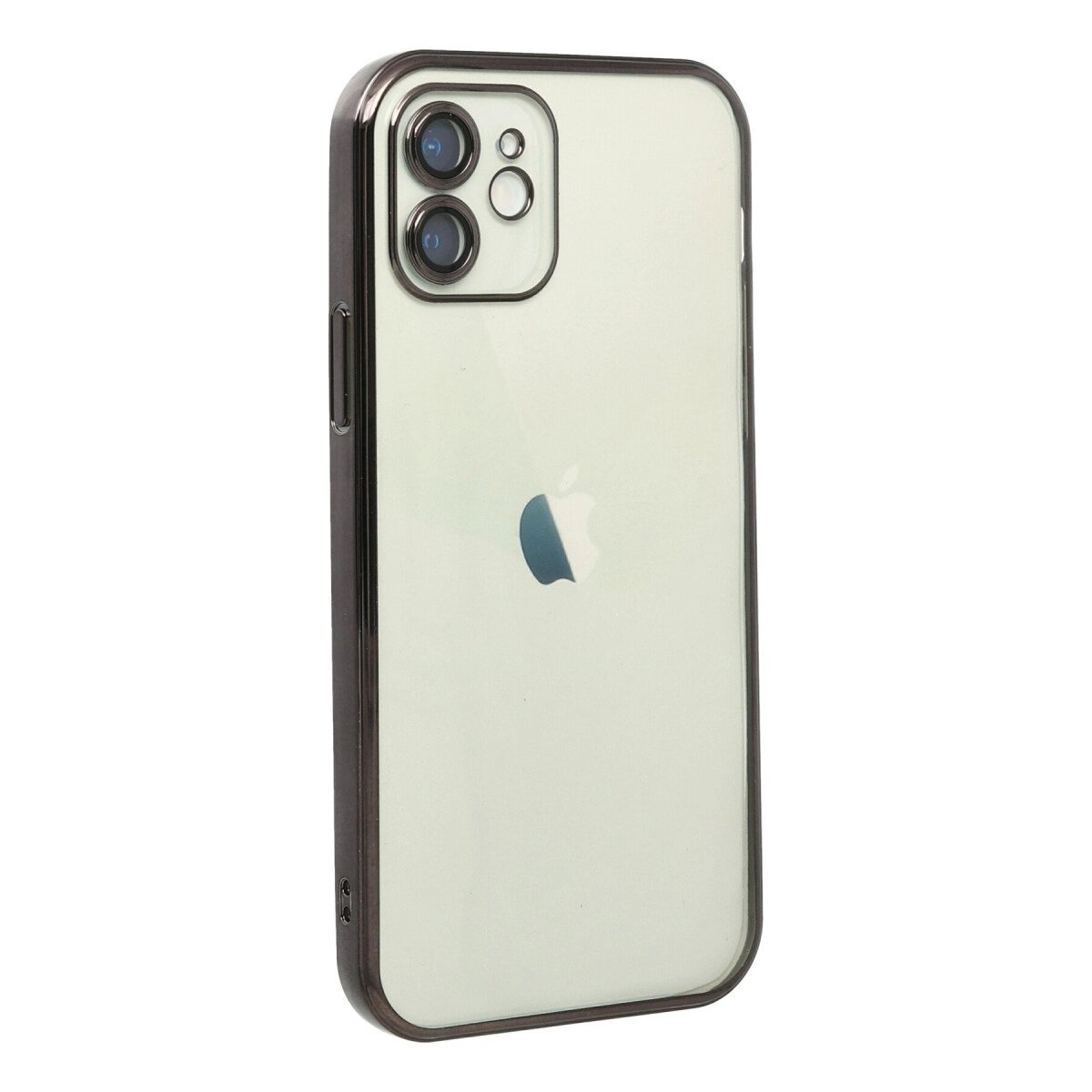 Apple İphone 12 Kılıf Razer Lensli Silikon - Siyah Apple İphone 12 Kılıf Razer Lensli Silikon - Siyah