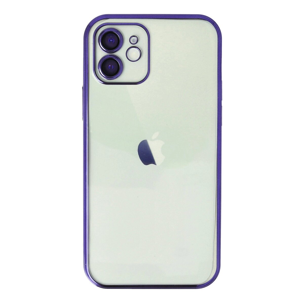 Apple İphone 12 Kılıf Razer Lensli Silikon - Mor Apple İphone 12 Kılıf Razer Lensli Silikon - Mor