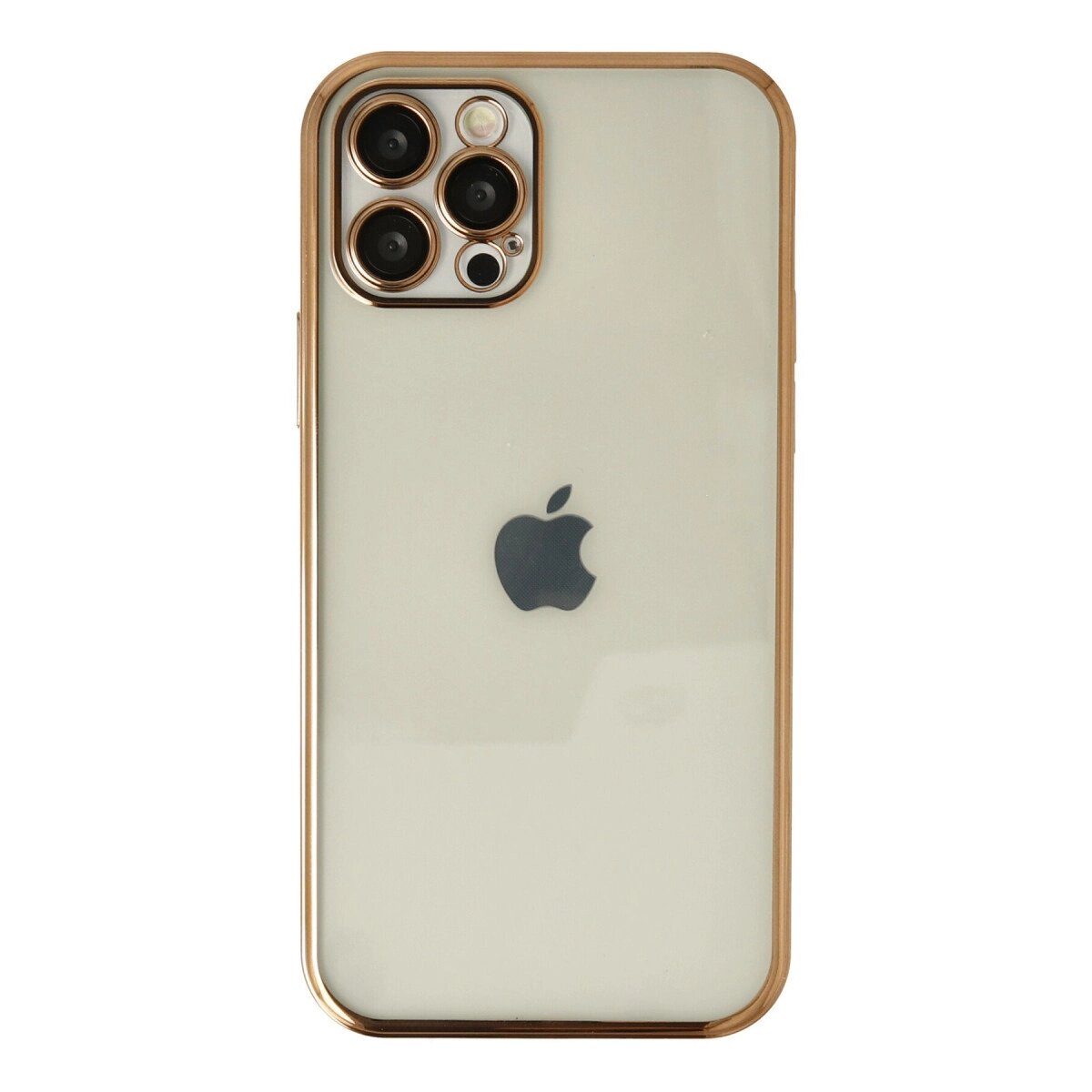 Apple İphone 12 Pro Max Kılıf Razer Lensli Silikon - Gold Apple İphone 12 Pro Max Kılıf Razer Lensli Silikon - Gold
