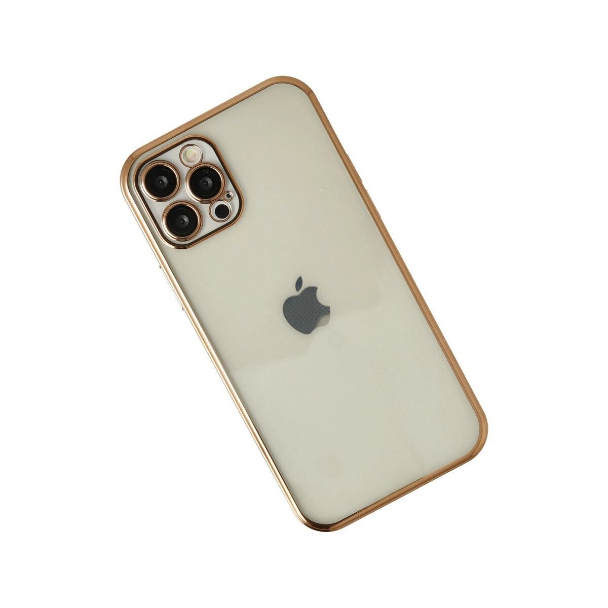 Apple İphone 12 Pro Max Kılıf Razer Lensli Silikon - Gold Apple İphone 12 Pro Max Kılıf Razer Lensli Silikon - Gold