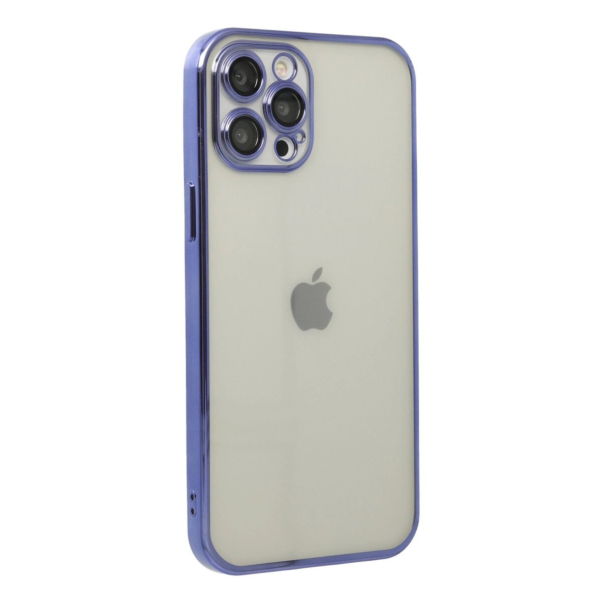 Apple İphone 12 Pro Max Kılıf Razer Lensli Silikon - Mor