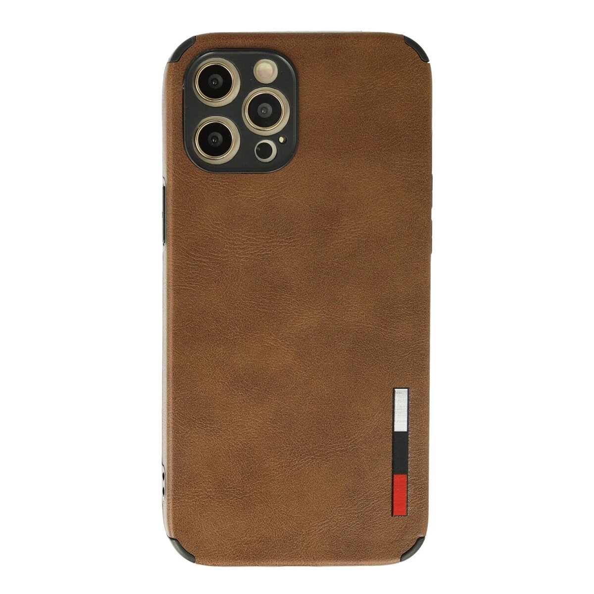 Apple İphone 12 Pro Max Kılıf Loop Deri Silikon - Kahverengi Apple İphone 12 Pro Max Kılıf Loop Deri Silikon - Kahverengi