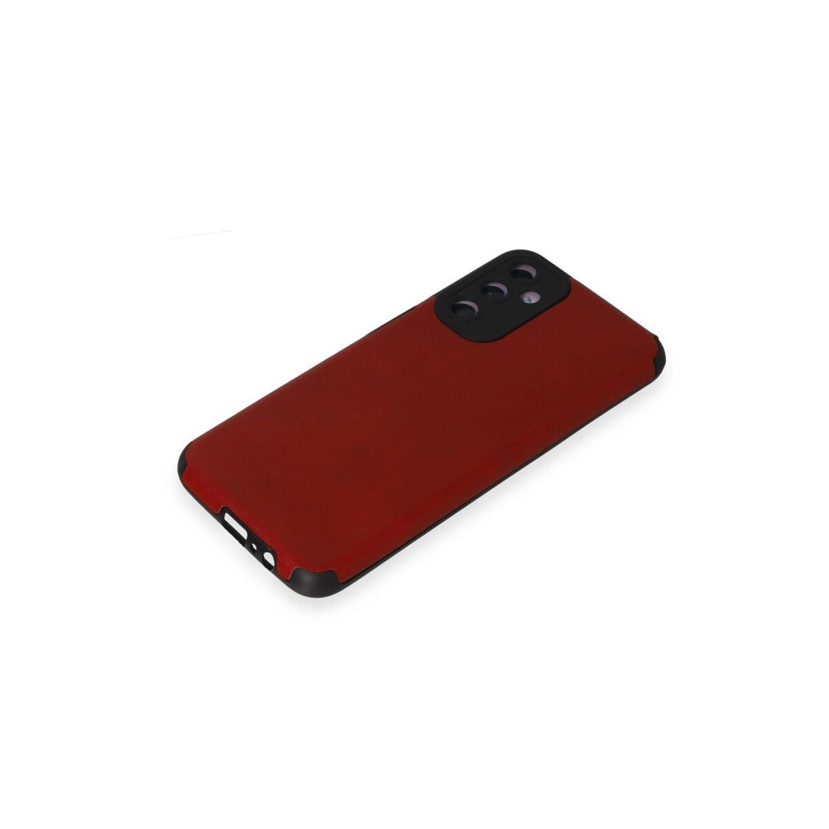 Samsung Galaxy M14 5g Kılıf Loop Deri Silikon - Kırmızı Samsung Galaxy M14 5g Kılıf Loop Deri Silikon - Kırmızı
