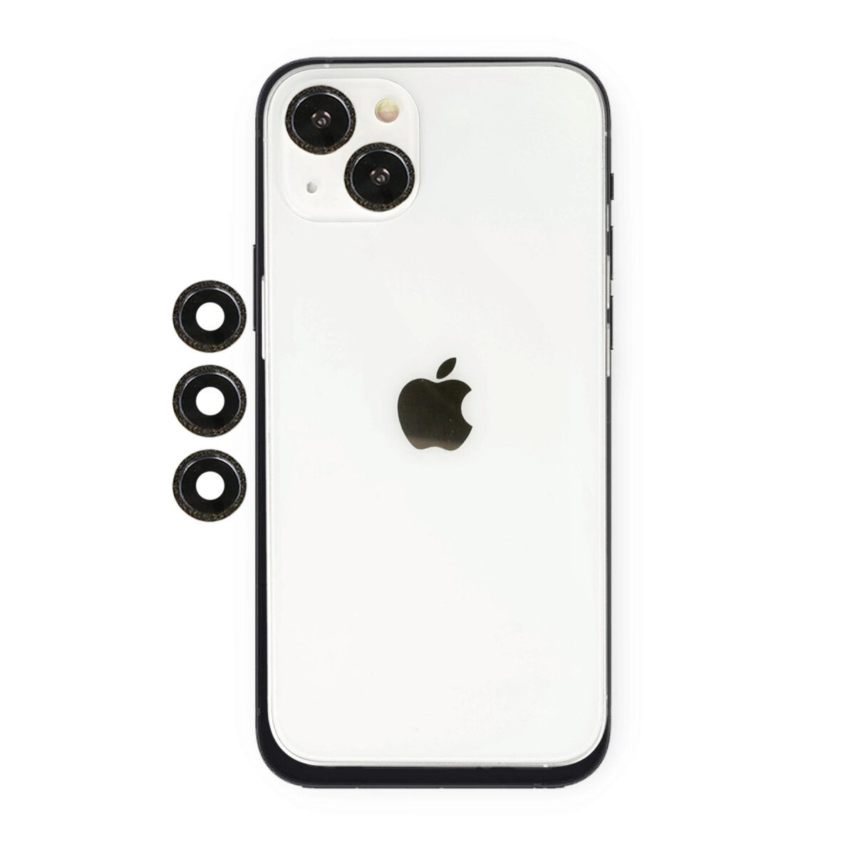 Apple İphone 14 Shine Kamera Lens - Siyah Apple İphone 14 Shine Kamera Lens - Siyah