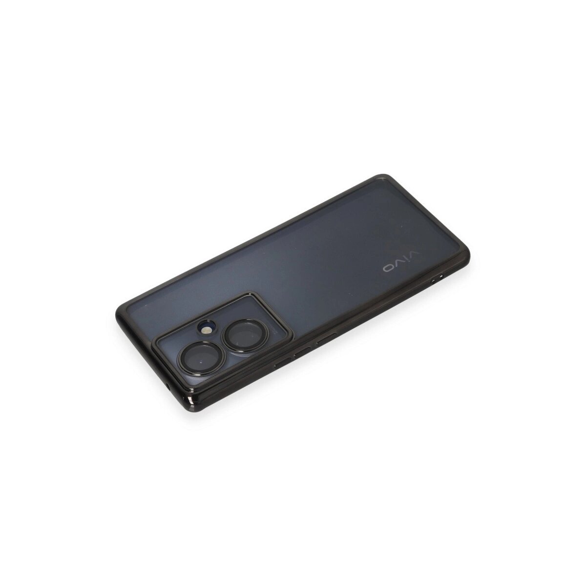 Vivo V29 Lite Kılıf Razer Lensli Silikon - Siyah Vivo V29 Lite Kılıf Razer Lensli Silikon - Siyah