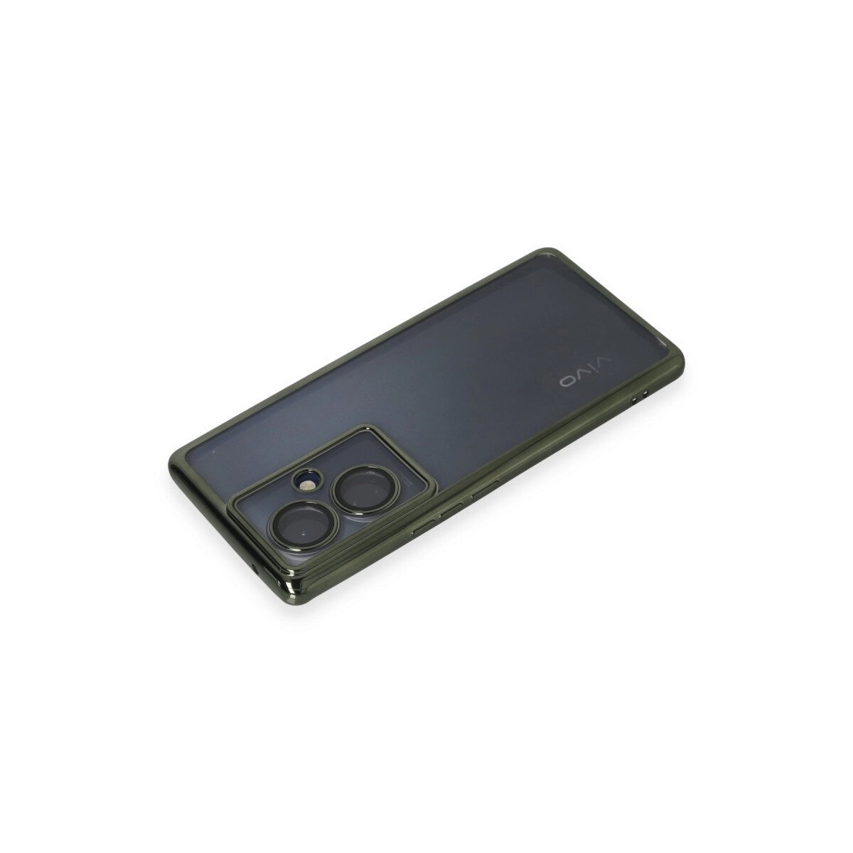 Vivo V29 Lite Kılıf Razer Lensli Silikon - Yeşil Vivo V29 Lite Kılıf Razer Lensli Silikon - Yeşil