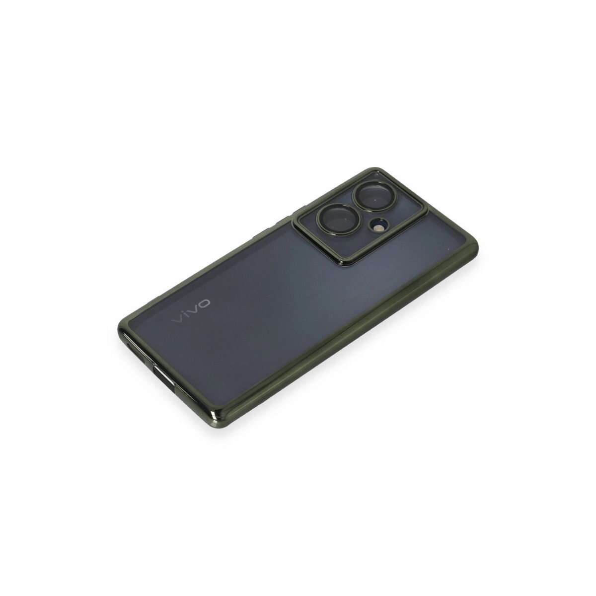 Vivo V29 Lite Kılıf Razer Lensli Silikon - Yeşil Vivo V29 Lite Kılıf Razer Lensli Silikon - Yeşil