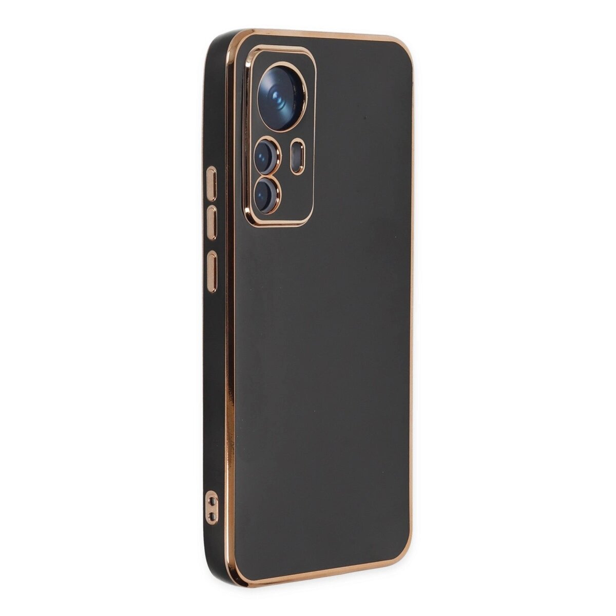 Xiaomi Mi 12t Pro Kılıf Volet Silikon - Siyah Xiaomi Mi 12t Pro Kılıf Volet Silikon - Siyah