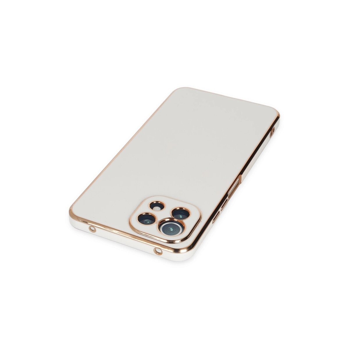 Xiaomi Mi 11 Lite Kılıf Volet Silikon - Beyaz Xiaomi Mi 11 Lite Kılıf Volet Silikon - Beyaz
