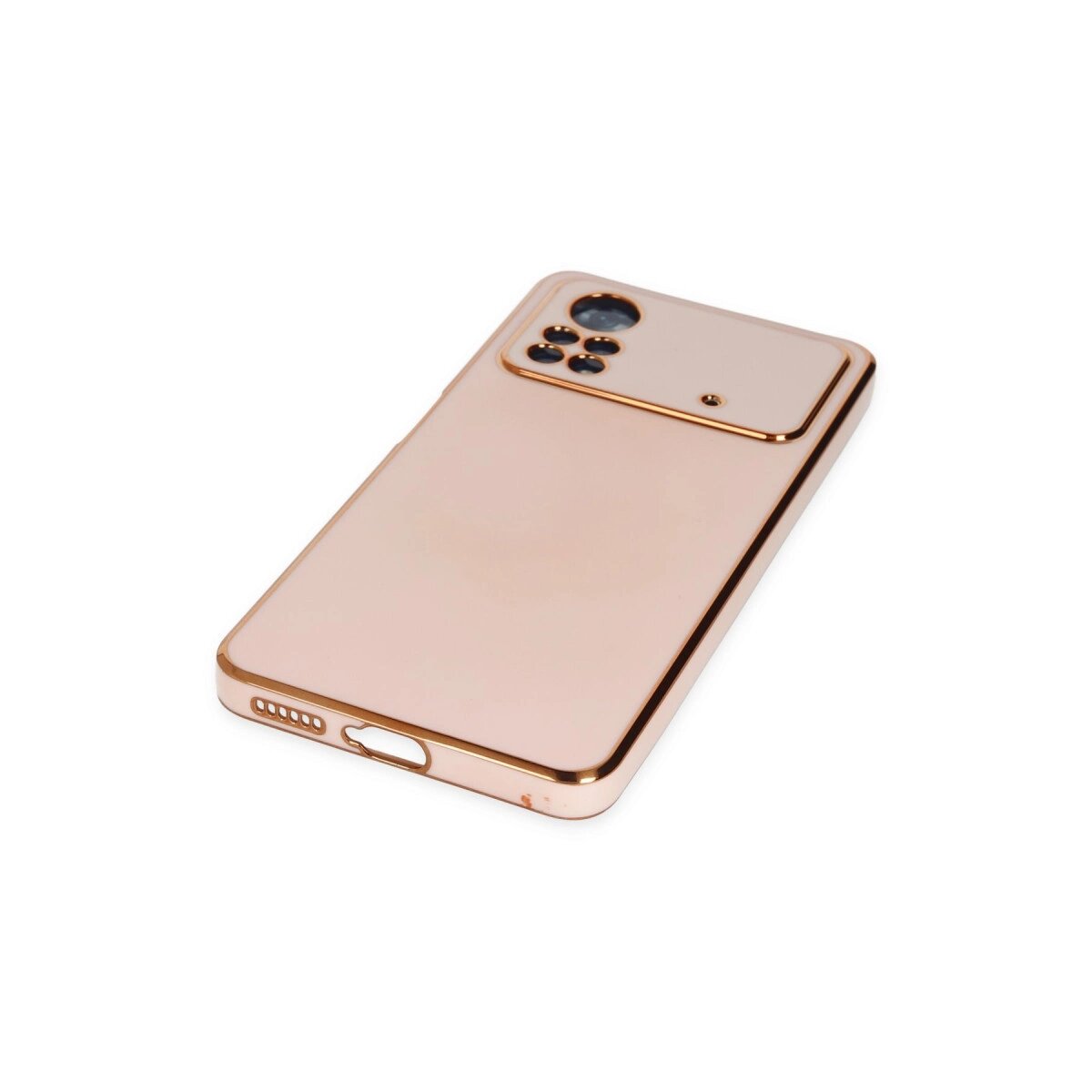 Xiaomi Poco X4 Pro 5g Kılıf Volet Silikon - Pembe Xiaomi Poco X4 Pro 5g Kılıf Volet Silikon - Pembe