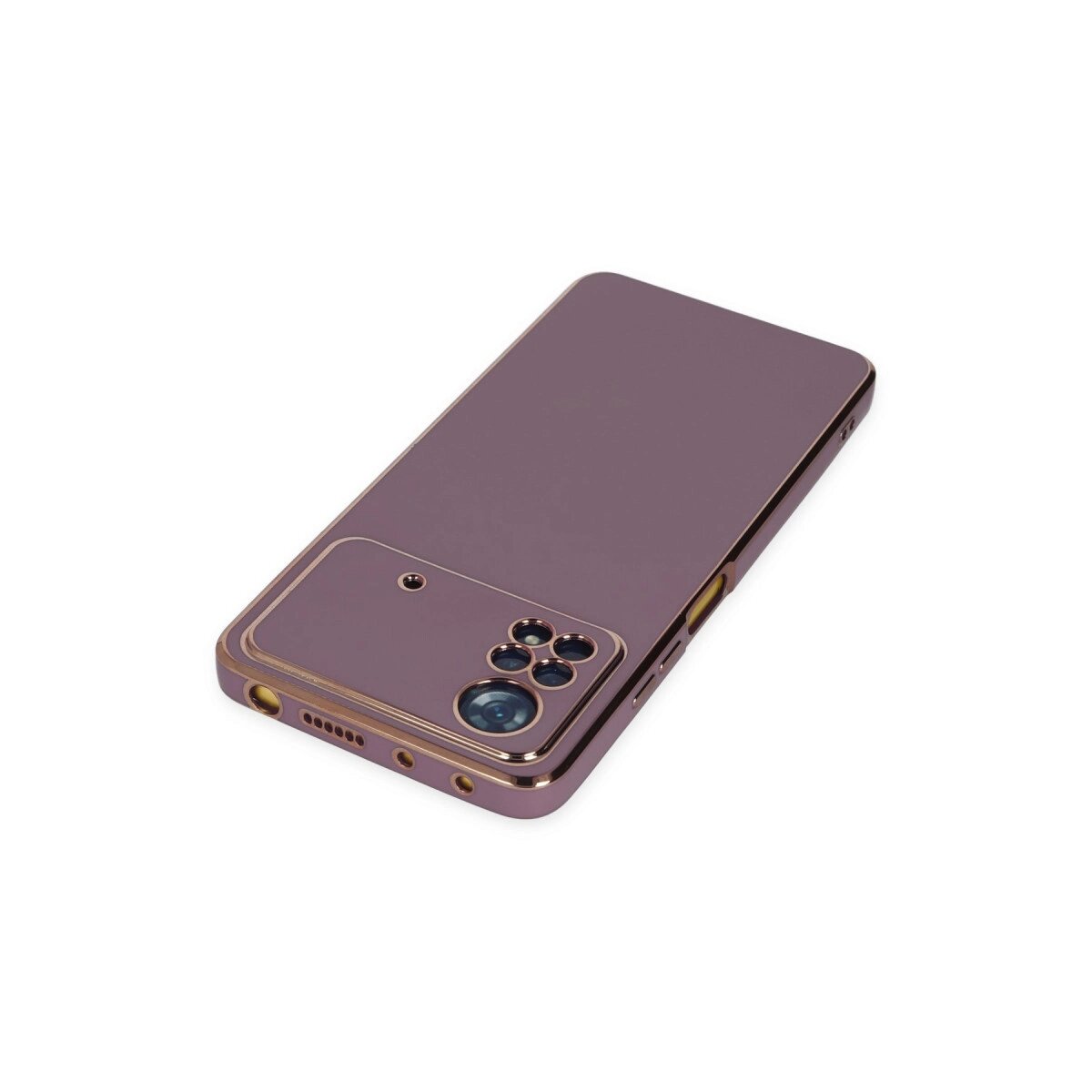 Xiaomi Poco X4 Pro 5g Kılıf Volet Silikon - Mor Xiaomi Poco X4 Pro 5g Kılıf Volet Silikon - Mor