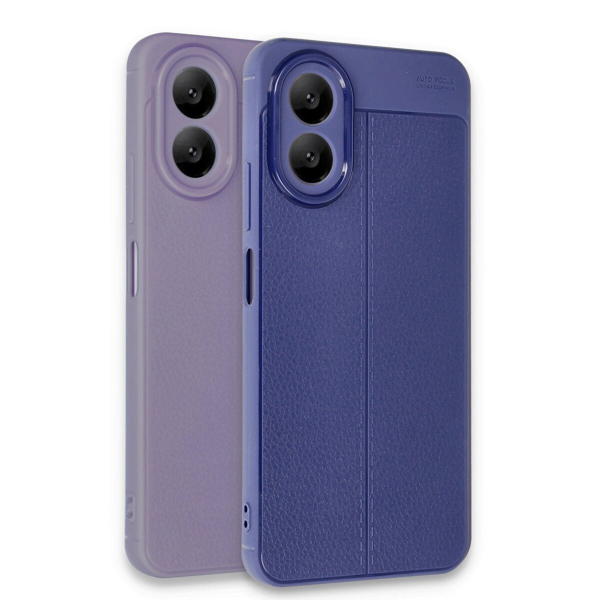 Oppo A38 Kılıf Auto Focus Kapak - Lila