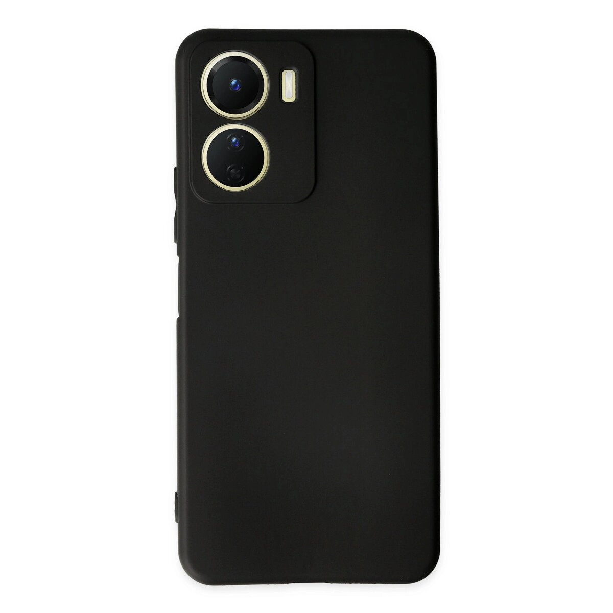 Vivo Y16 Kılıf First Silikon - Siyah Vivo Y16 Kılıf First Silikon - Siyah