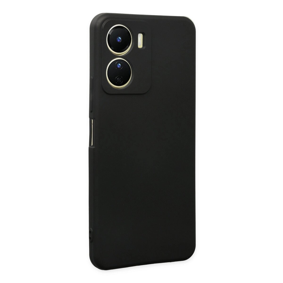 Vivo Y16 Kılıf First Silikon - Siyah Vivo Y16 Kılıf First Silikon - Siyah