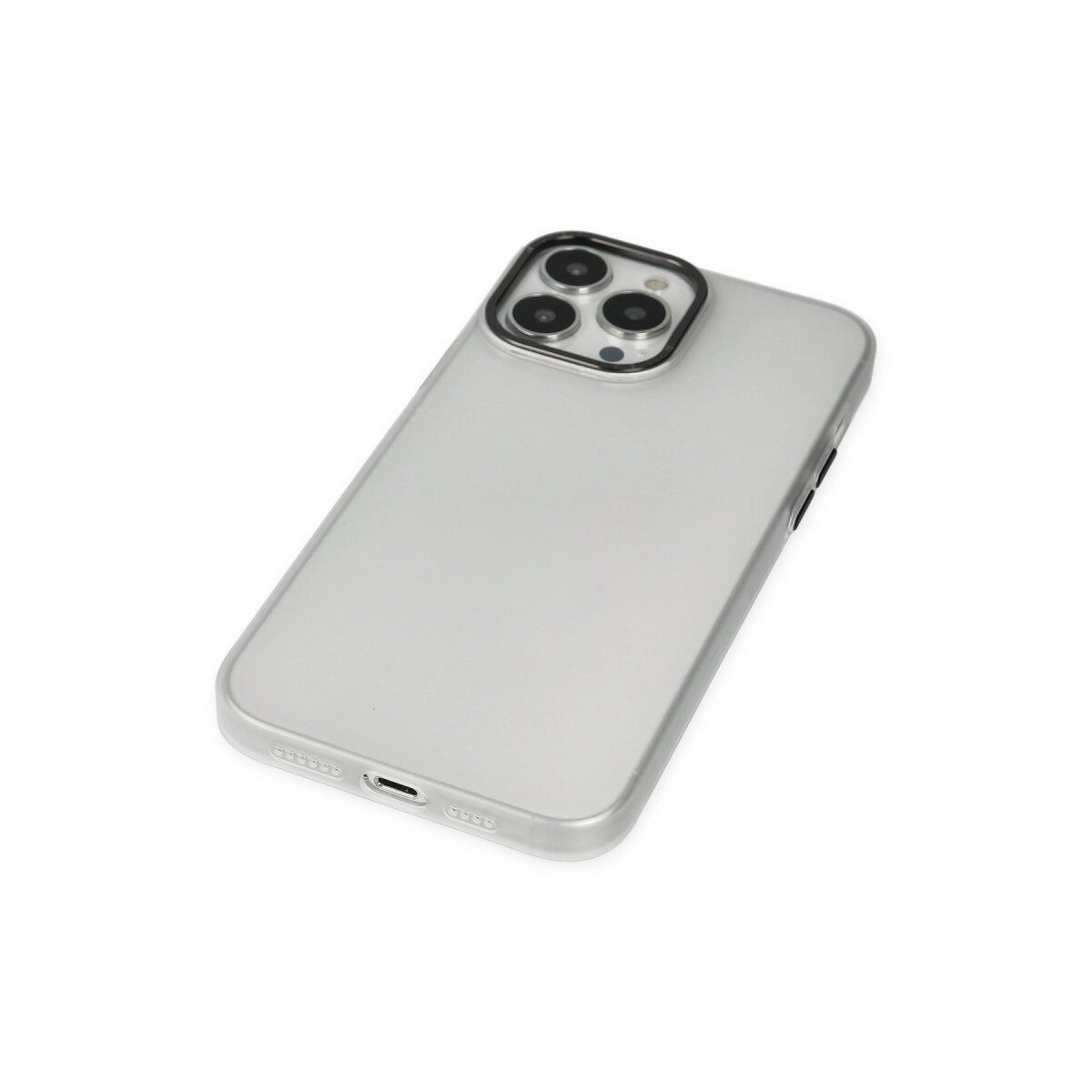 Apple İphone 14 Pro Kılıf Modos Metal Kapak - Şeffaf Apple İphone 14 Pro Kılıf Modos Metal Kapak - Şeffaf