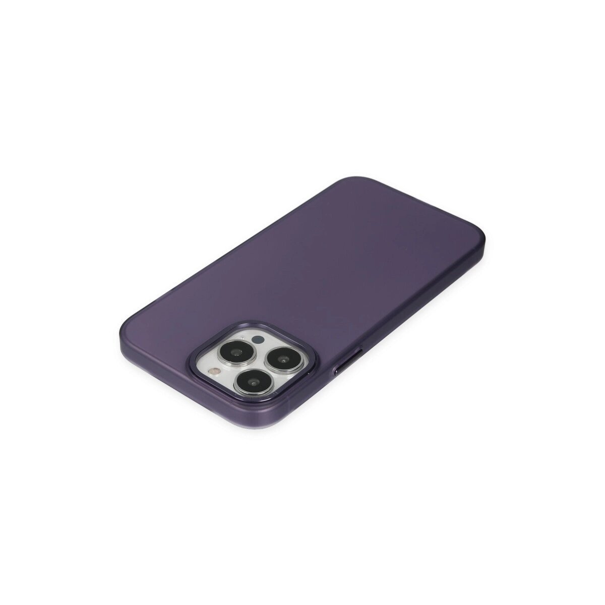 Apple İphone 14 Pro Max Kılıf Modos Metal Kapak - Mor Apple İphone 14 Pro Max Kılıf Modos Metal Kapak - Mor