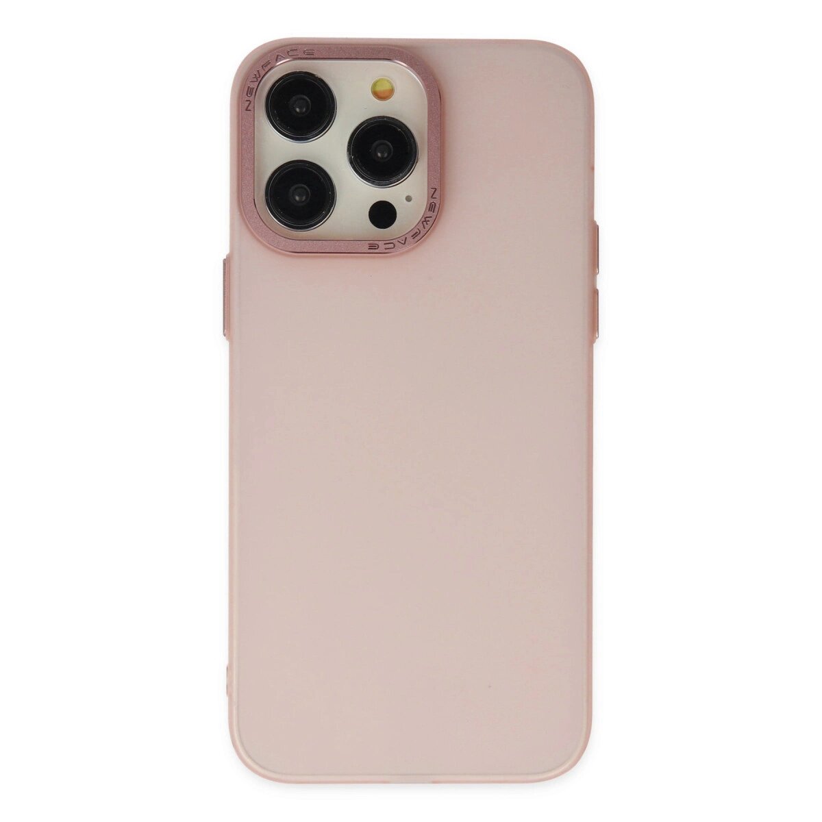 Apple İphone 13 Pro Max Kılıf Modos Metal Kapak - Pembe Apple İphone 13 Pro Max Kılıf Modos Metal Kapak - Pembe