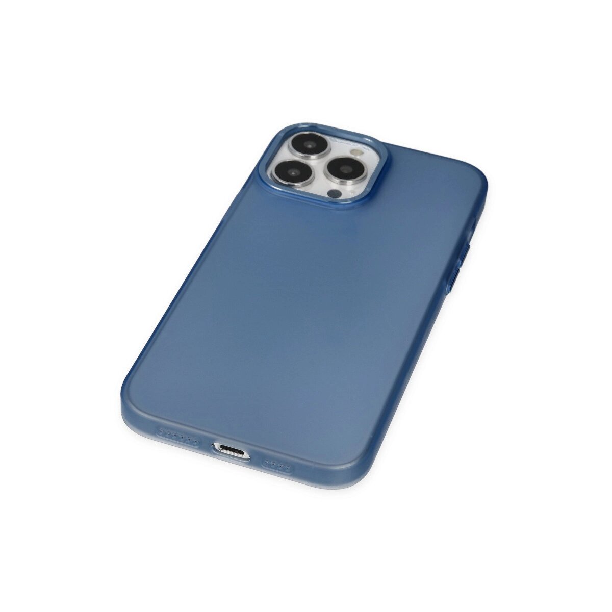 Apple İphone 13 Pro Max Kılıf Modos Metal Kapak - Lacivert Apple İphone 13 Pro Max Kılıf Modos Metal Kapak - Lacivert