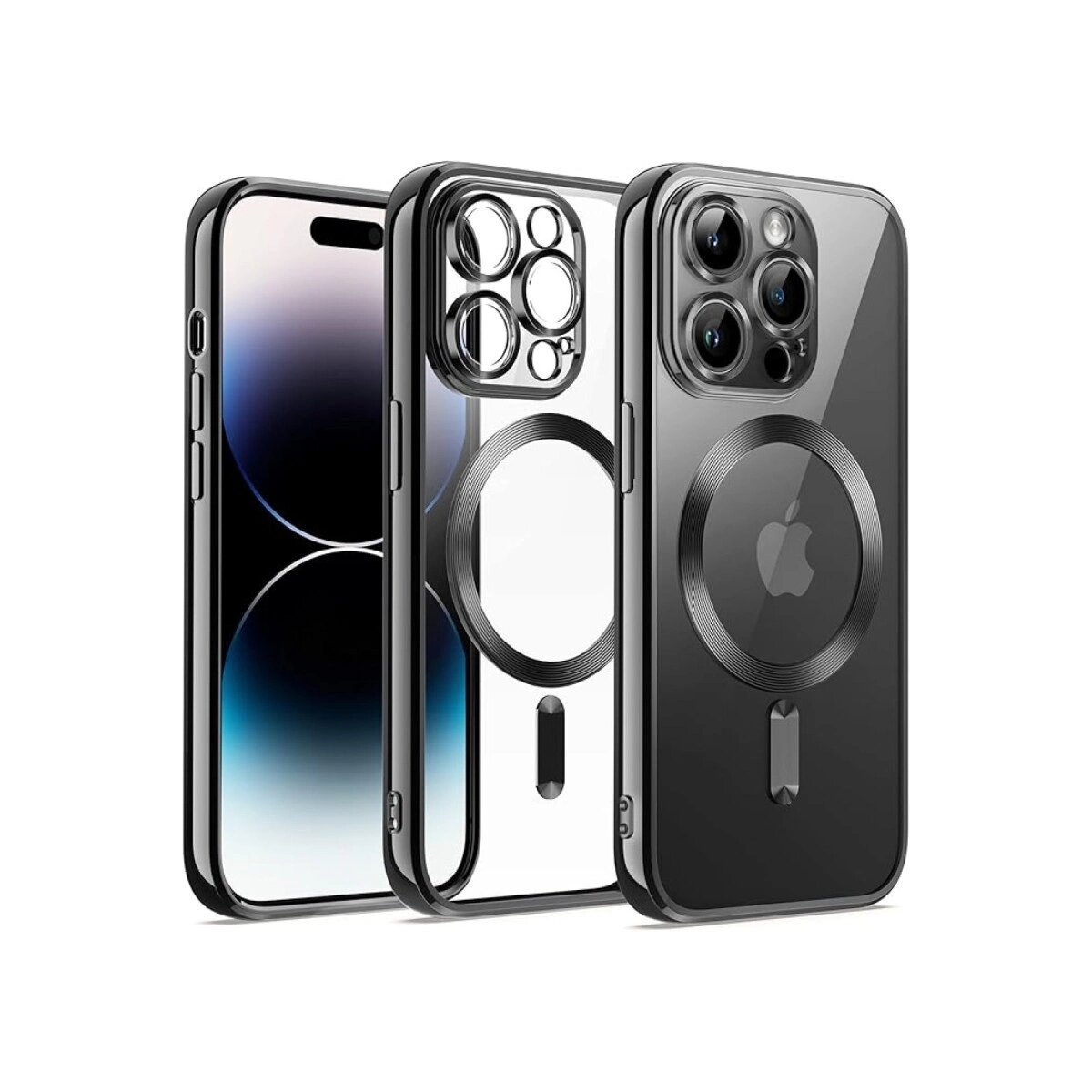 Apple İphone 12 Pro Kılıf Kross Magneticsafe Kapak - Siyah Apple İphone 12 Pro Kılıf Kross Magneticsafe Kapak - Siyah
